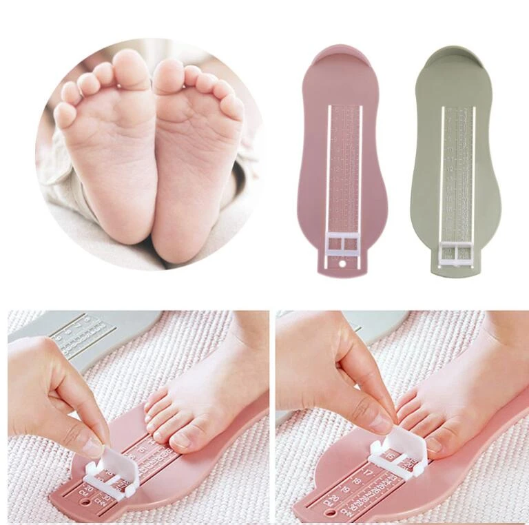 Kid Infant Foot Measure Gauge Ruler Tool Baby Shoe Toddler Infant Shoes Fittings Gauge Foot Measure Shoes Size Measuring