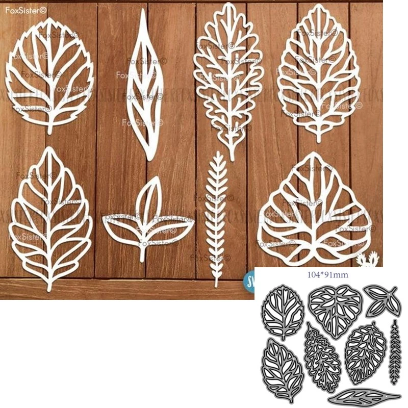 Metal Cutting Dies Cut Mold leaf Decoration Scrapbook Paper Craft Knife Mould Blade Punch Stencils