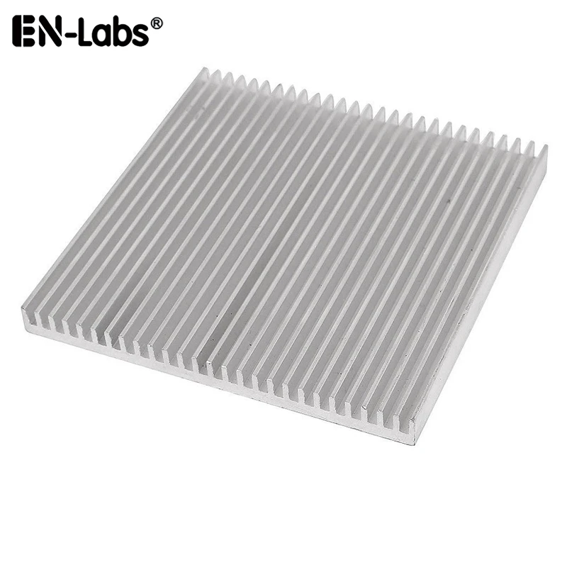 Aluminum Heat Sink Radiator Heatsink for IC LED Cooling, Electronic Cooler, Chipset heat dissipation-60x60x10,80x80x7,90x90x15mm