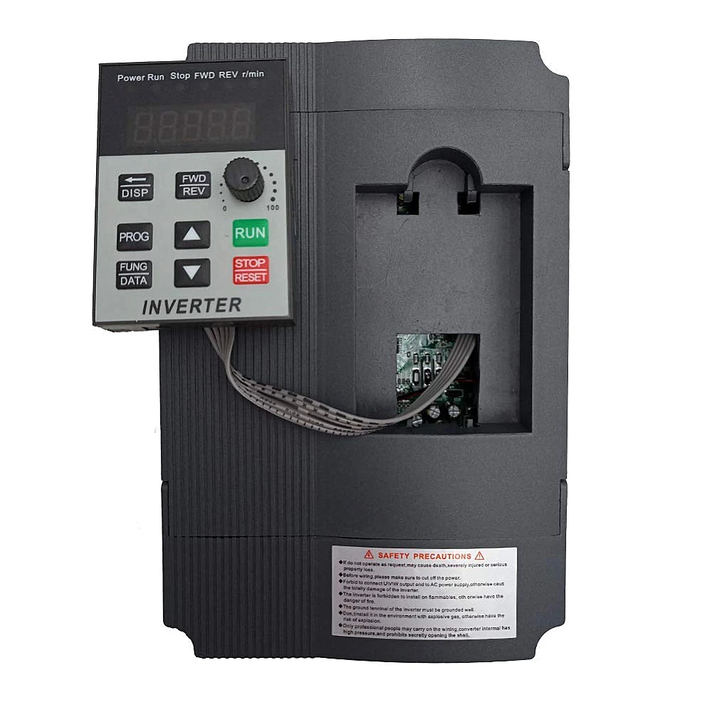VFD 1.5KW/2.2KW/4KW Inverter XSY-AT1 Frequency Converter Single-Phase Input and  3-220V Output Motor Speed Controller