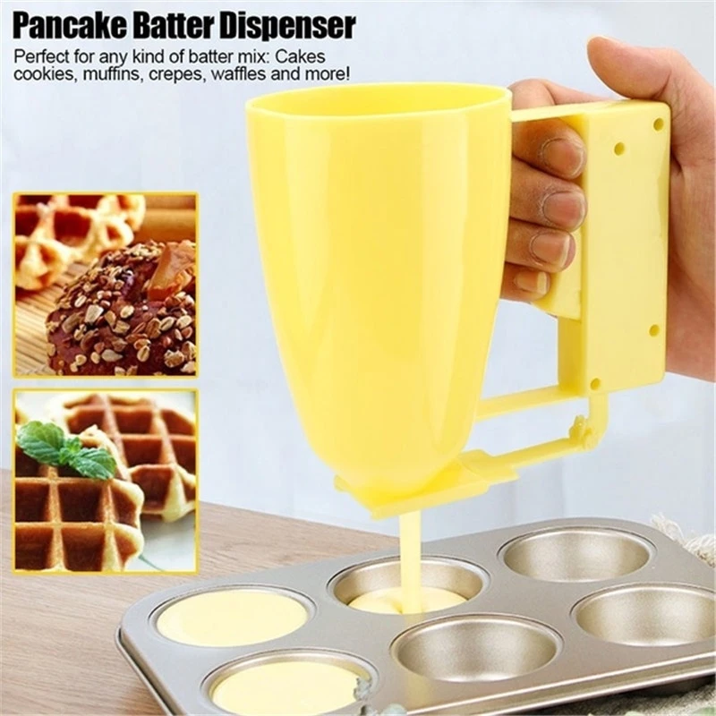 1PC Hand-held  Adjustable Kitchen Funnel Pastry Dispenser Cake Baking Tool