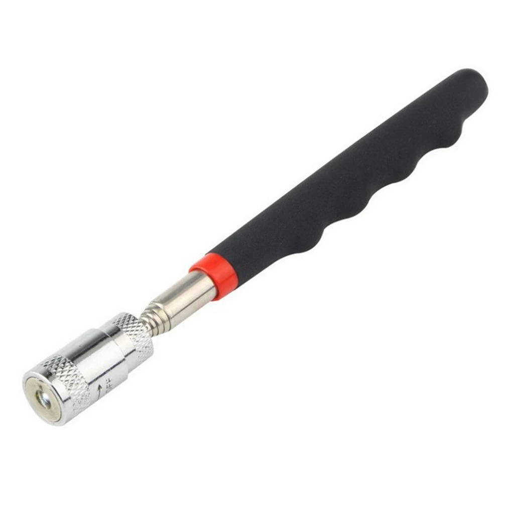Telescopic Adjustable Magnetic Pick-Up Tools Magnetic Telescopic Magnet Grip Long Pen Telescopic Magnet Stick with LED Light
