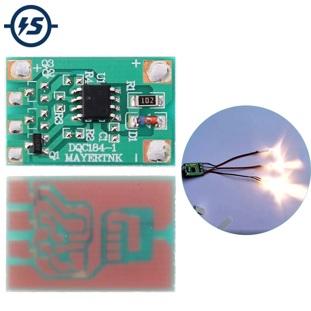 DC 3V-12V Gradient Light Controller Automatic Dimmer Breathing Light Driver Module Lamp With Slow Flashing Module Chip IC