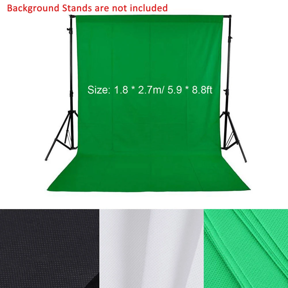 1.6 x 3M / 5 x 10FT Photo Background Photography Backdrops Backgrounds for Photo Studio Green Screen Photography Background