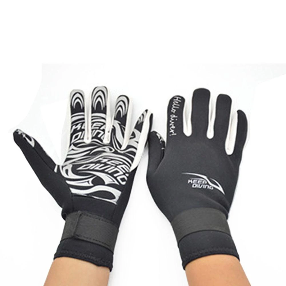 2MM Diving Gloves Adult Printing Swimming Scuba Snorkeling Gloves Neoprene Warm Non-Slip Underwater Swim Dive Equipment