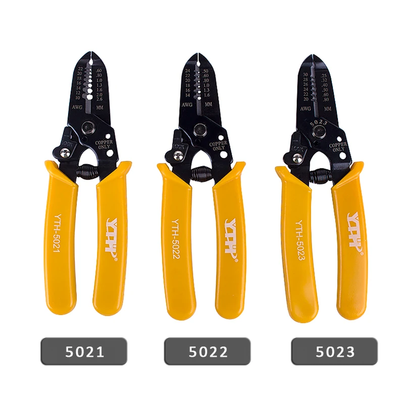 7inch Multifunctional Wire stripper Portable Wire Stripping Pliers Crimping Electrician Cutting pliers 0.25mm-2.6mm Optional