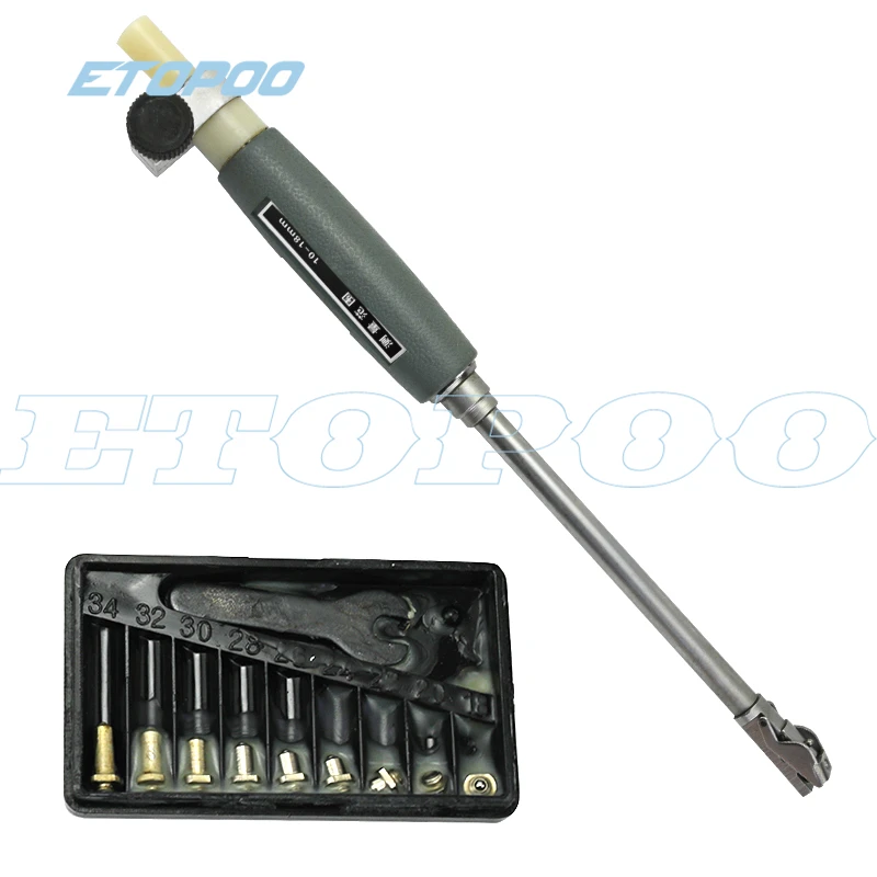 50-160mm Inner Diameter Bore Gauge Measuring Rod + Probe No Indicator Accessories Single Probe 10-18mm Measurement Tool