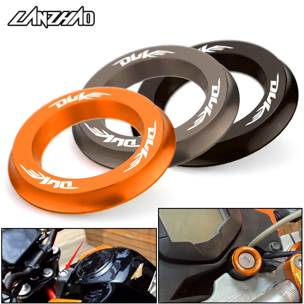 Duke Motorcycle Ignition Switch Cover Ring Circle for KTM Duke 125 200 250 390 2013 2014 2015 2016 2017 2018 2019