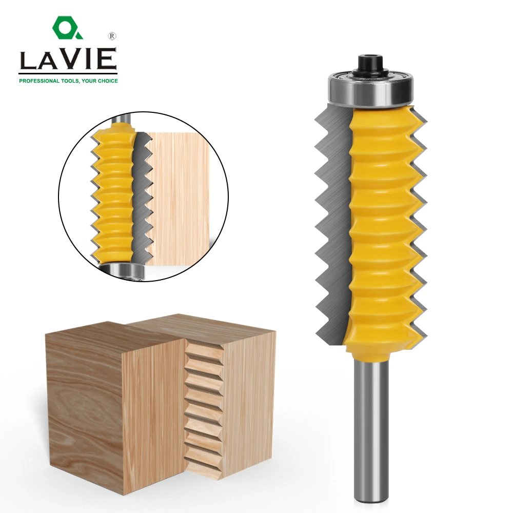 8mm Shank Finger Joint Glue Milling Cutter Raised panel V joint Router Bits for Wood Tenon Woodwork Cone Tenoning Bit C08-247