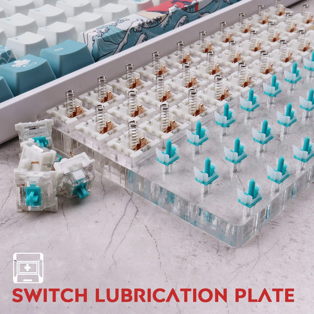 30 Switches Switch Tester  Lube Modding Station Combination DIY Cover Removal Platform for Mechanical Keyboard Cherry Kailh