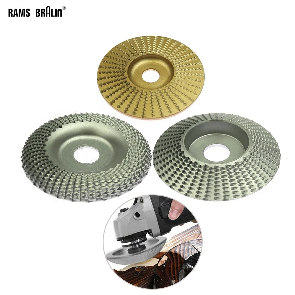 1 piece 80-110mm Angle Grinder Woodworking Grinding Wheel Wood Carving Flap Disc