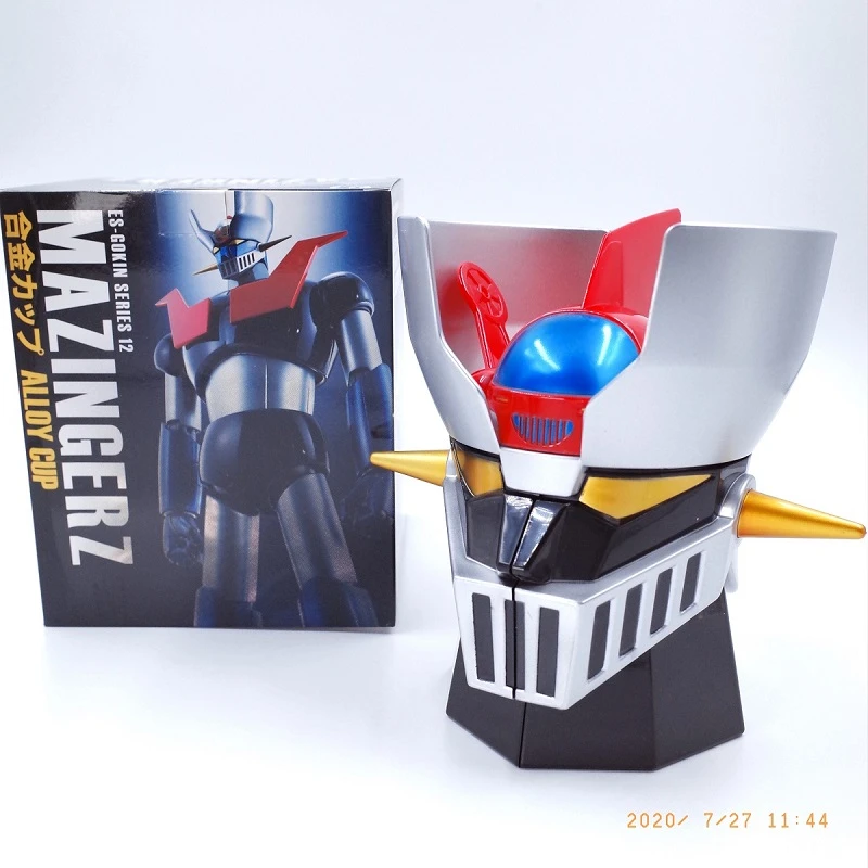 Ready Player One Creative MAZINGER Z Transformation Robot 420ml PC + Stainless Steel Mugs Cup Office Water Cup