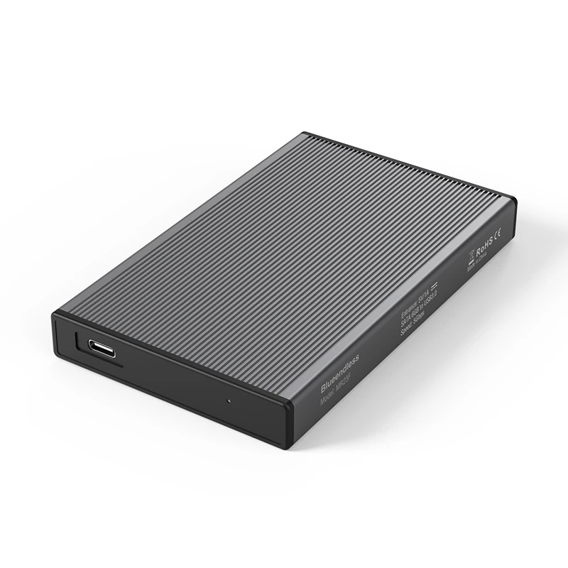 Aluminum HDD Case 2.5 SATA to USB 3.0 Hard Drive CASE for SSD Disk Tool free Type C 3.1 Case External HDD Enclosure