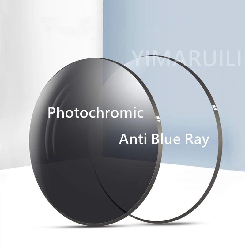 YIMARUIL 1.56 1.61 1.67 Anti Blue Ray And Photochromic Lens Optical Prescription Lens Computer Reading Lens Myopia And Hyperopia