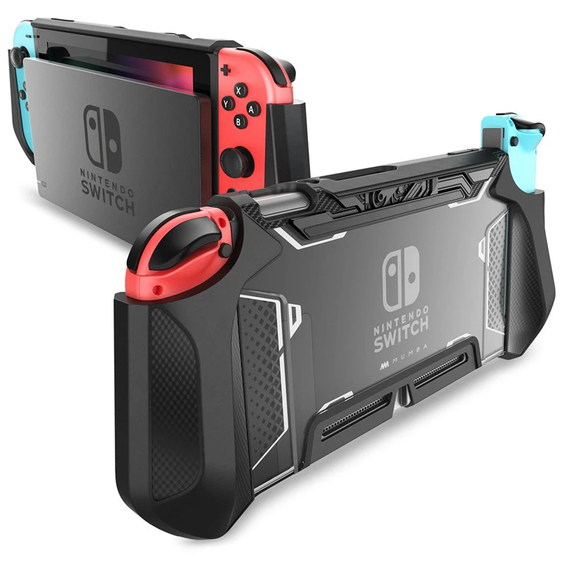 Dockable Case For Nintendo Switch Mumba Blade Series TPU Grip Cover Compatible with Nintendo Switch Console & Joy-Con Controller