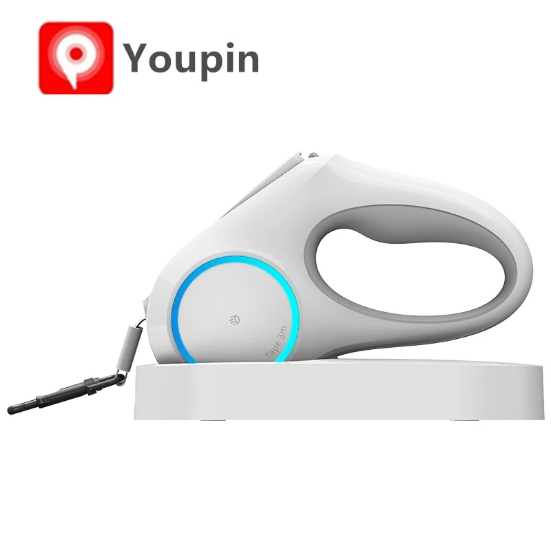 Youpin petkit Go Shine Pet Leash Dog Traction Rope Flexible Ring Shape 3m / 4.5m with Rechargeable LED Night Light