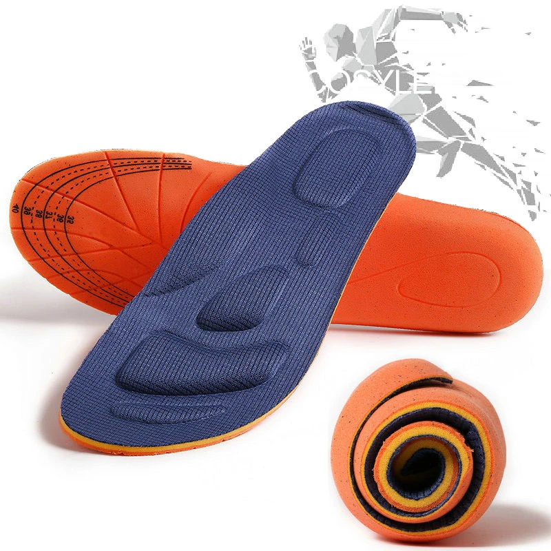 Memory Foam Sports Running insoles orthotic Arch Support Shoes Insole Man Women Flat Feet Breathable Orthopedic Insoles for feet