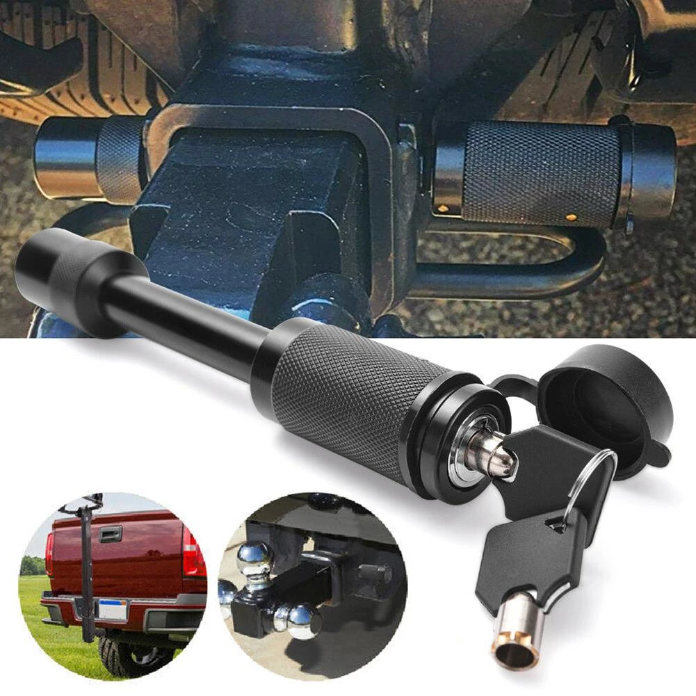 17cm Anti-theft Trailer Hitch Pin Lock Receiver Coupler Latch Tow Bar Tongue Automobile Electric Accessories фаркоп remorque