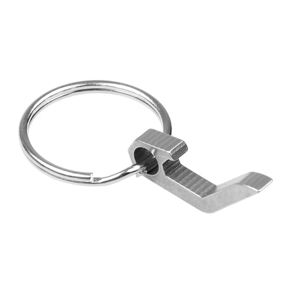 EDC Mini Stainless Steel Bottle Opener Keychain Key Ring Small Tool Camping Equipment Device Mini Beer Bottle Opener Wine Tools