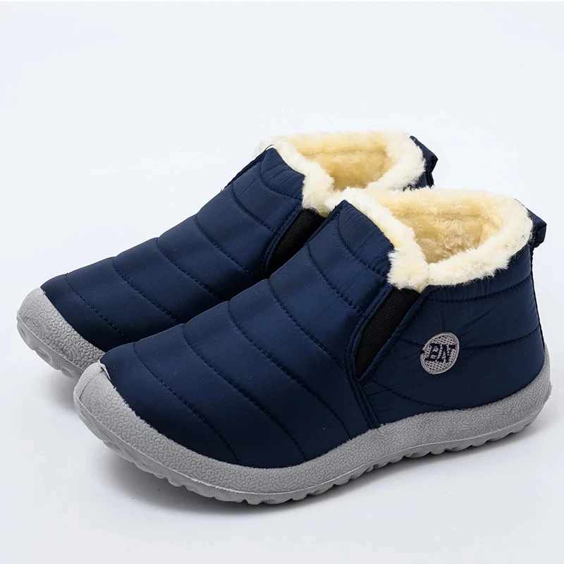 Men's Boots 2021 Winter Men Snow Boots Waterproof Non-Slip Boots For Men Fashion Comfortable Shoes Male Outdoor Sneaker Big Size