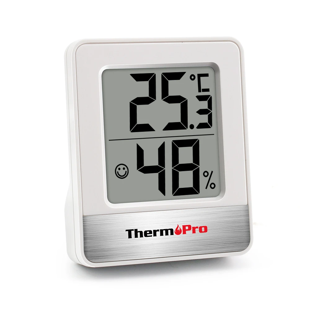ThermoPro TP49 Digital Thermometer Hygrometer Indoor Weather Station For Home Mini Room Thermometer Temperature Humidity Monitor
