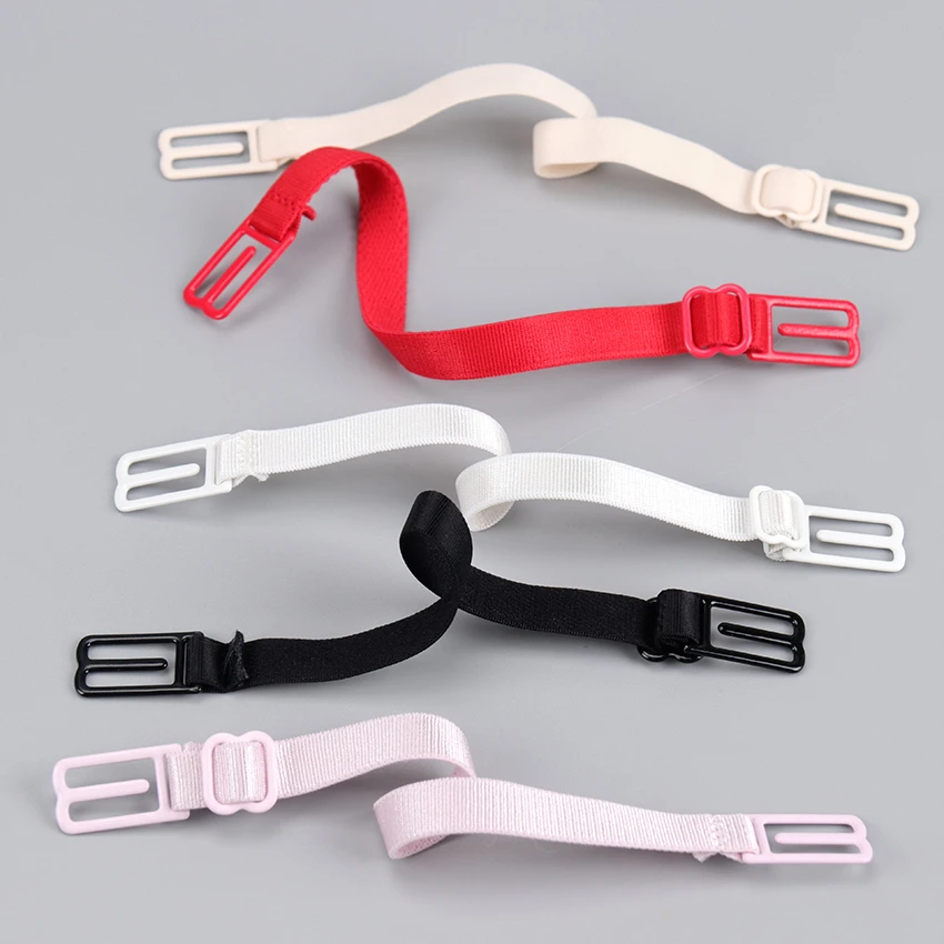 1PC Double-Shoulder Strap Slip-Resistant Belt Buckle Shoulder Strap 5 Colors Bra Non-Slip Back Bra Strap Holder Adjustable
