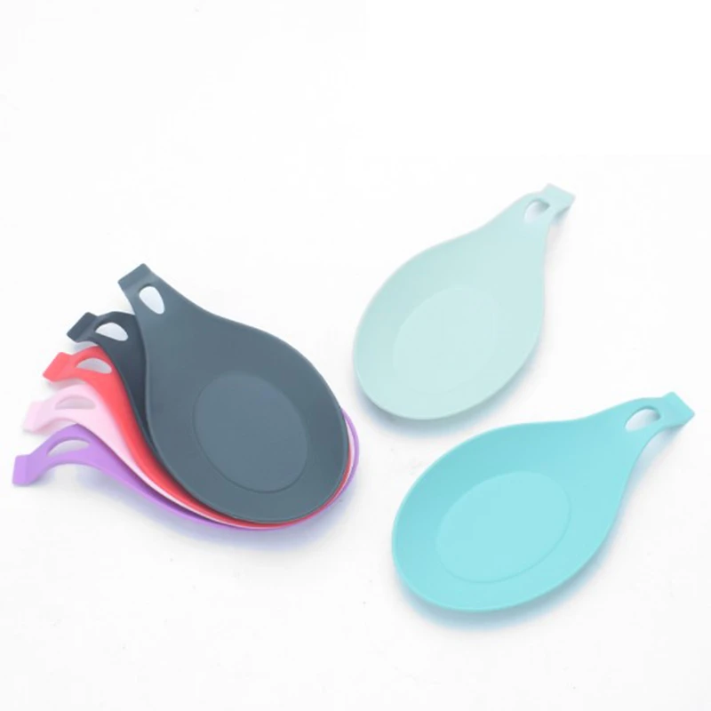 Kitchen   Silicone Spoon Fork Mat Shelf Spoon Rests Pot Clips Holder Organizer  Mat Shelf Spoon Rests Pot Clips Holder Organizer