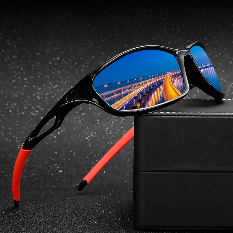 Fashion Polarized Sunglasses Men Luxury Brand Designer Vintage Square Driving Sun Glasses Male Goggles Shadow UV400