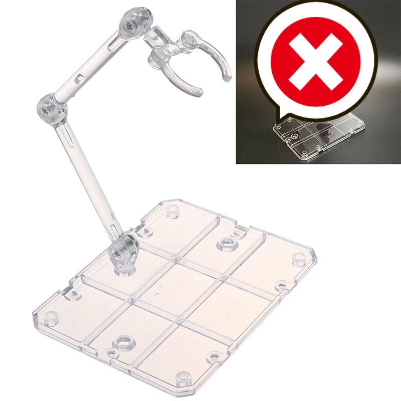 1Set Action Base Clear Display Stand For 1/144 HG/RG Gundam Figure Model Toy