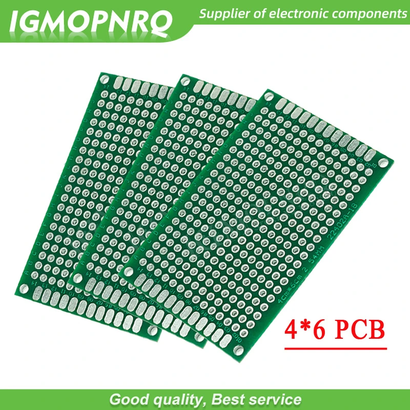 5pcs 4x6cm 4*6 4cmx6cm Double Side Prototype PCB diy Universal Printed Circuit Board