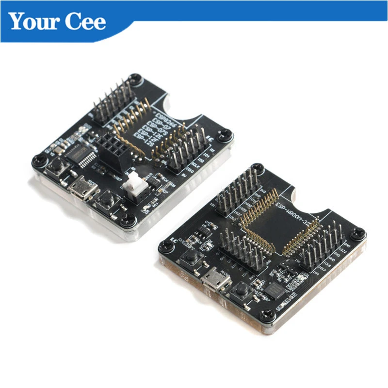 ESP8266 ESP-WROOM-32 Development Board Test ESP32 Burning Fixture Tool for ESP-12S ESP-12E ESP-12F ESP-07S ESP-01S ESP-WROOM-32D