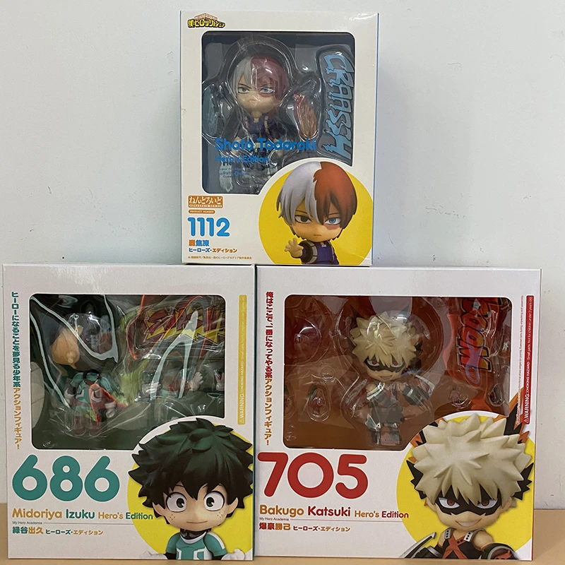 My Hero Academia Anime Bakugou Katsuki & Midoriya Izuku 686 / 705 Boku Hero Academia Figures Toy PVC Action Figure