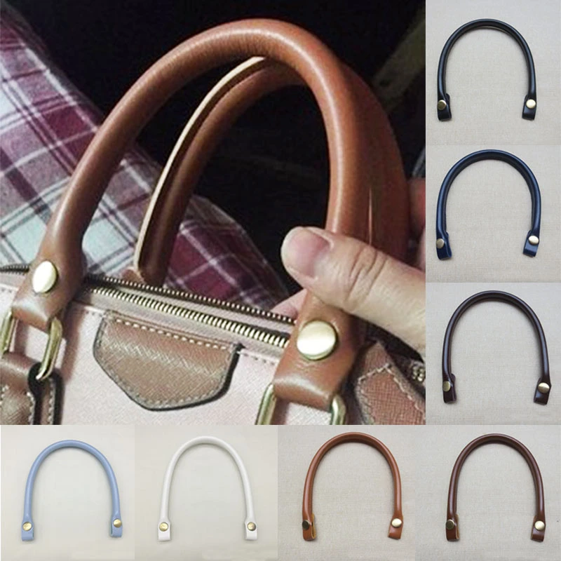 1pc 40cm Women Bag Shoulder Handbag Slim Detachable PU Leather Handles  Strap Belt Replacement Bag Accessories