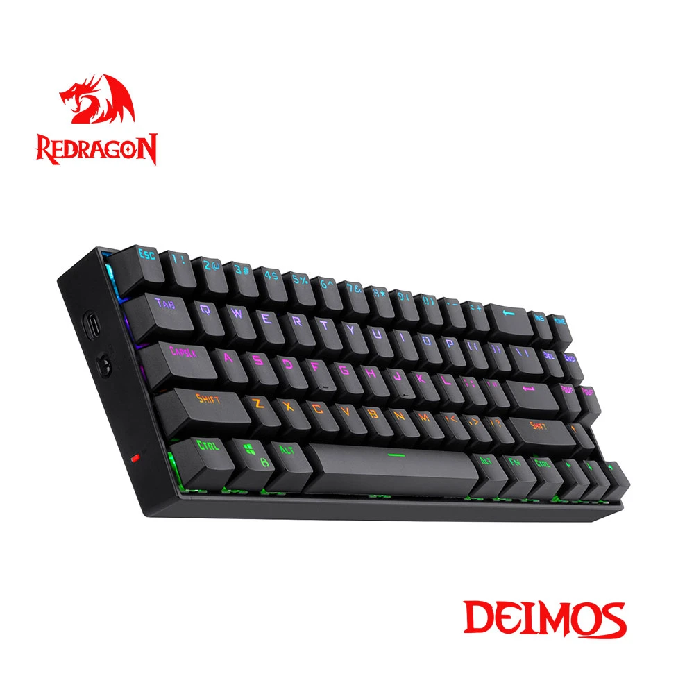 Redragon Deimos K599 KRS RGB USB Mechanical Gaming Keyboard 2.4G wireless dual mode Red Switch 70 Keys Computer Russian us