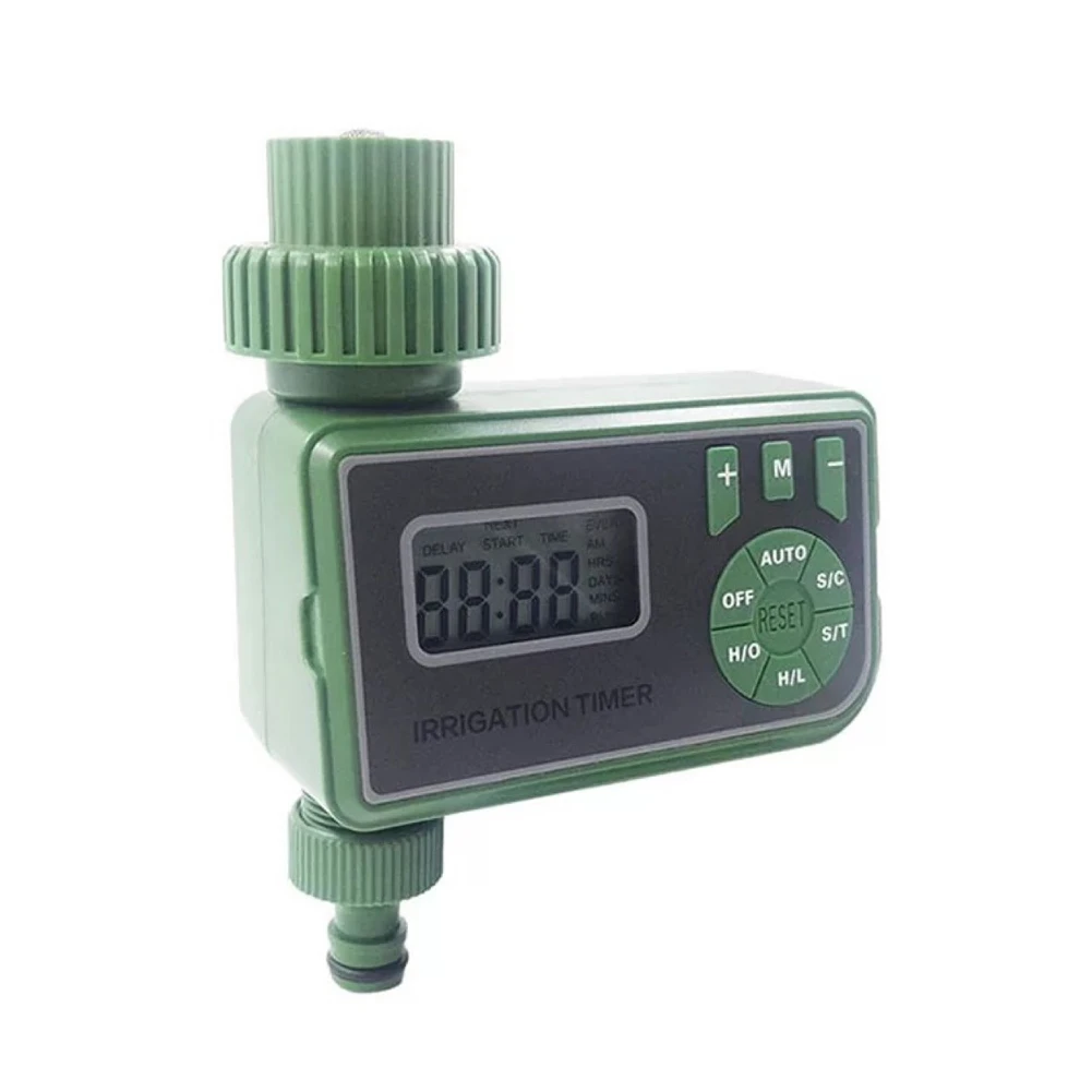 Garden Irrigation Control Device LCD Auto Water Saving Irrigation Controller Digital Plant Watering Timer Sprinkler System