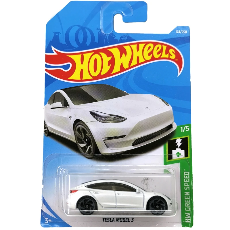 Hot Wheels 1:64 Car TESLA MODEL 3  S  X  Collector Edition Metal Diecast Model Cars Kids Toys Gift