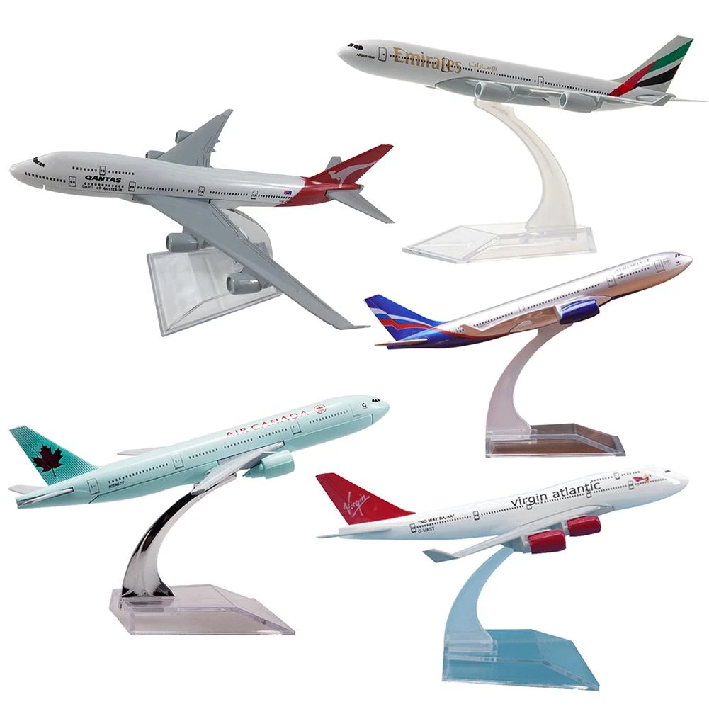 1/400 16cm Kids Metal Aircraft Model Toy A330 Diacast Airliner Plane Model Collectible with Base Education Kids Toy Gift New