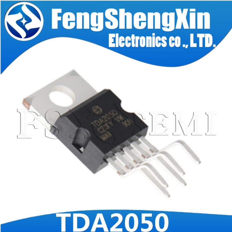 10pcs/lot  NEW TDA2050 TO220-5 TDA2050A TDA2050V AUDIO POWER AMPLIFIER