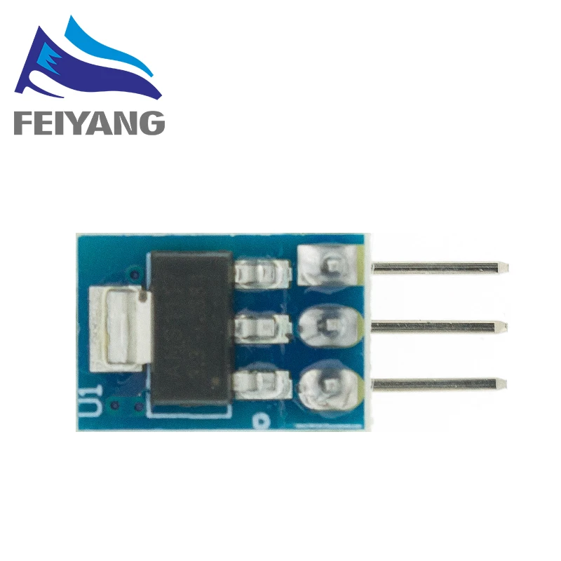 High Quality 5PCS 5V to 3.3V For DC-DC Step-Down Power Supply Buck Module AMS1117 LDO 800MA