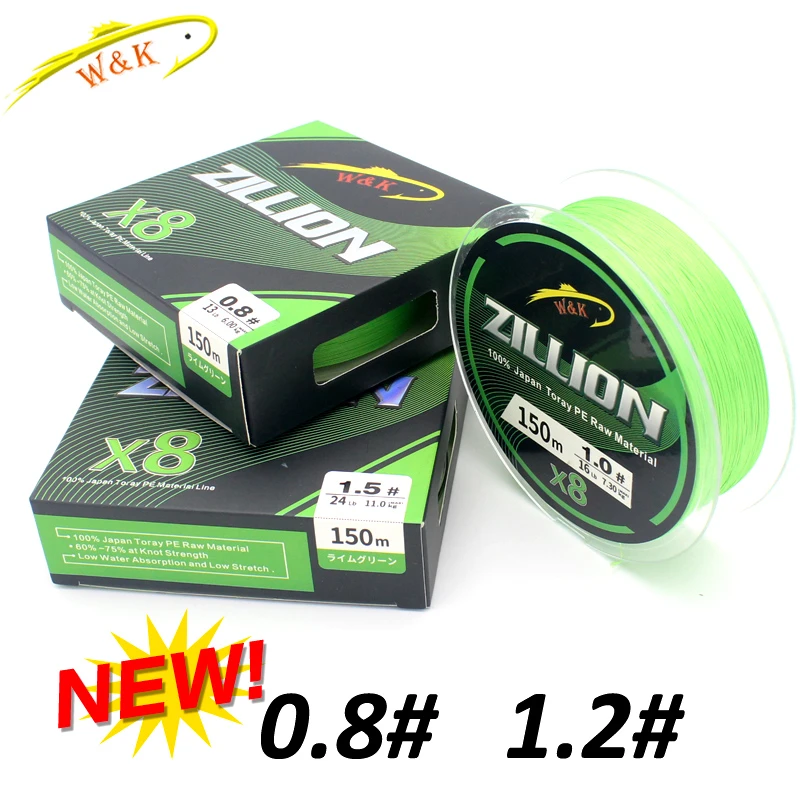 Hot-Sale 150m Fishing Line at 8 Braided Floating  Lines 165yd PE Lines
