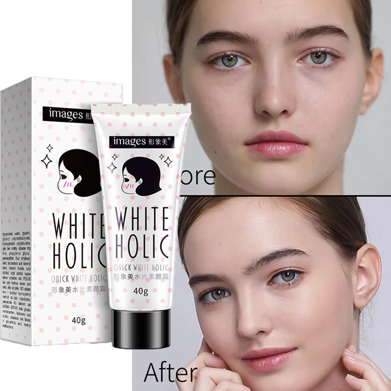 Quick White Cream Long Lasting Moisturizer Whitening Skin Oil Control Cover Pores Acne Nude MakeUp Base Lazy Korean Bb Cream