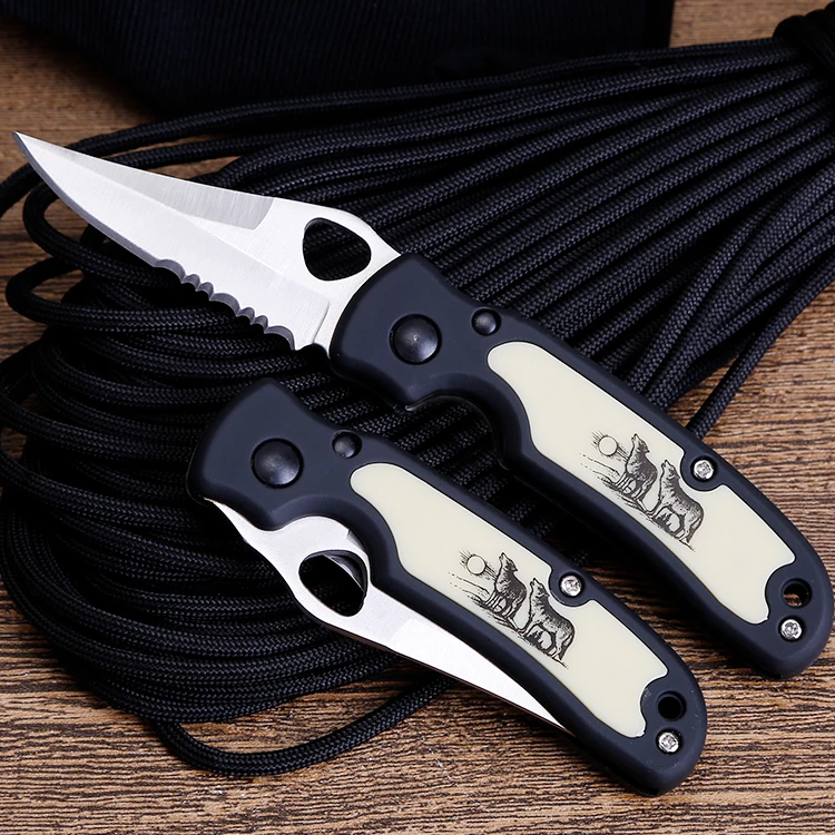 5.91'' Folding Knife Survival Tactical Outdoor Pocket Knife Camping Hiking Hunting Knives for Self-defense EDC Fishing Tool