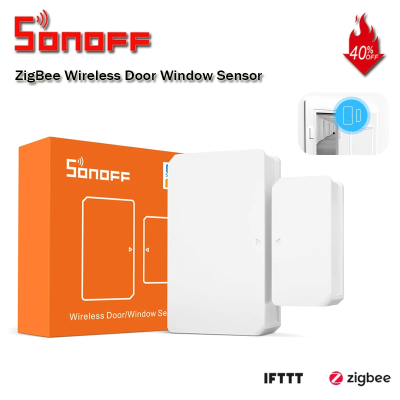 SONOFF SNZB-04 ZigBee Wireless Door/Window Sensor Enable Smart Linkage With ZigBee Bridge For eWeLink APP Smart Home Automation