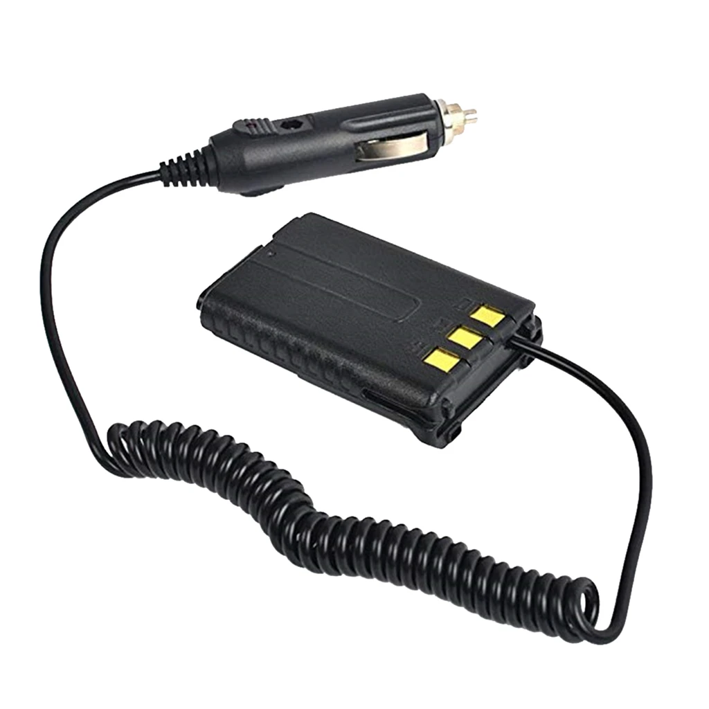 Car Charger Battery Eliminator Adapter 12V For Baofeng UV-5R UV-5R UV-5R Plus UV-5RE PLUS 2 Way Radio