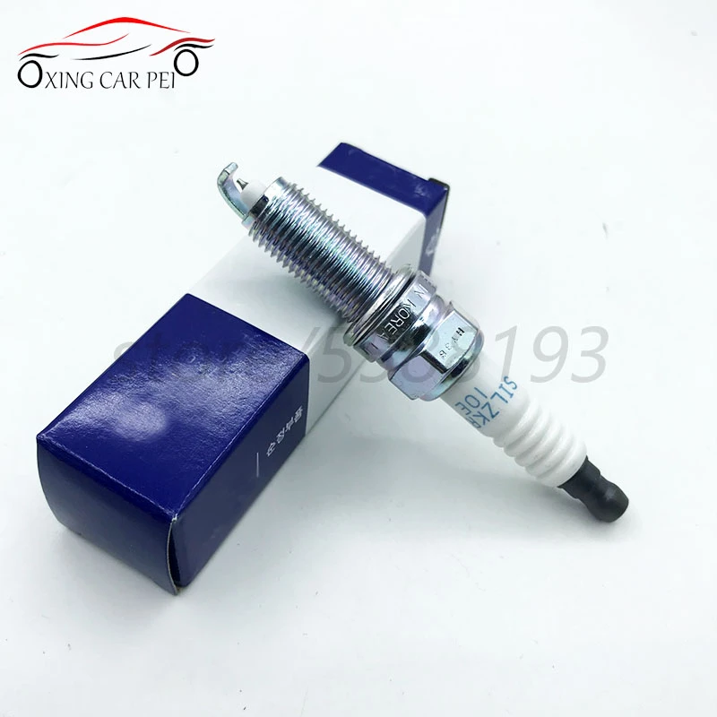 4pcs 18846-10060 SILZKR6B-10E Iridium Spark Plug for Hyundai Accent Kia Rio Soul 1.SILZKR6B10E 693815 6216