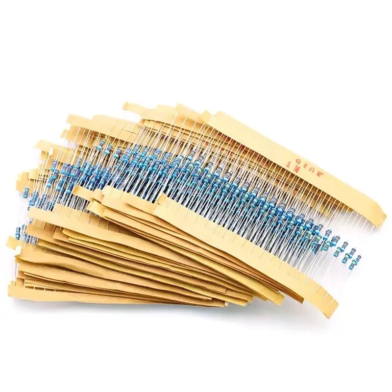 1 Pack 300Pcs 10 -1M Ohm 1/4w Resistance 1% Metal Film Resistor Resistance Assortment Kit Set 30 Kinds Each 10pcs Free Shipping