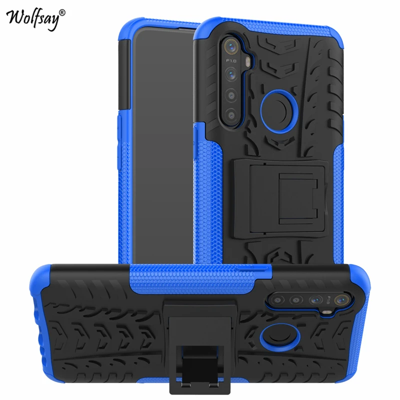 Cover For Oppo Realme 8 Pro Case Realme C3 C21 C11 Rubber Dual Layer Armor Cover For Oppo A94 A15 A72 A92 Case Realme 7 Pro Case