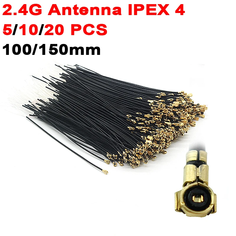 5/10/20 PCS 100mm 150mm Frsky 2.4G IPEX 4 IPEX4 Antenna 2400-2500MHz XM Plus XM+ R-xsr XRSR Receiver for RC FPV Drone Antennas