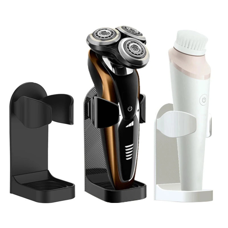 Shaver Rack Electric Toothbrush Holder Bathroom Men Razor Beauty Equipment Storage Holder Viscose Hook