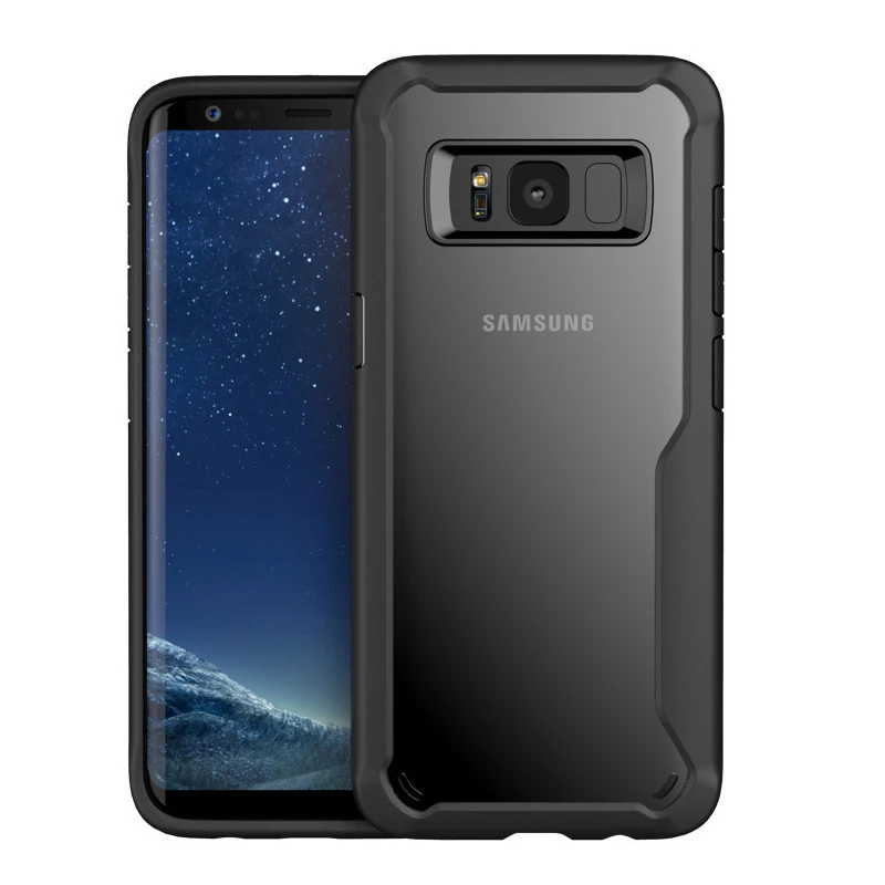 Transparent Tpu Case For Samsung S8 Soft Anti-knock Back Cover For Samsung S9 S10e New Hd Protective Case For Samsung S20 S21